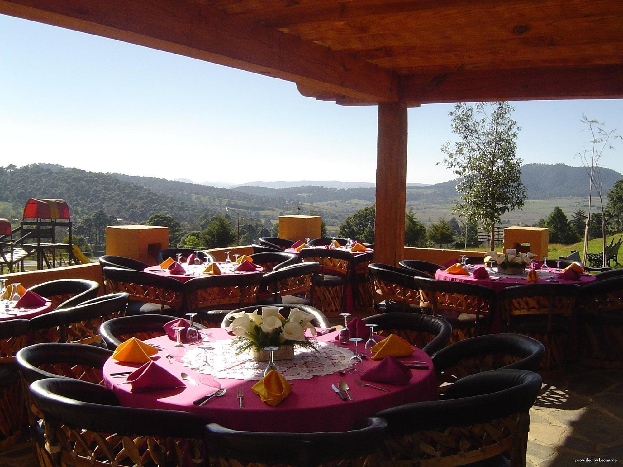Cabanas Sierra Mazamitla Restaurang bild